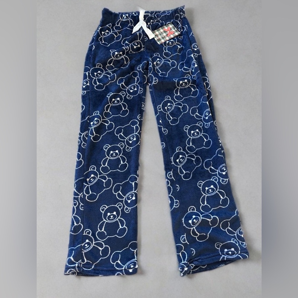 Link Navy Teddy Bear Pajama Bottoms